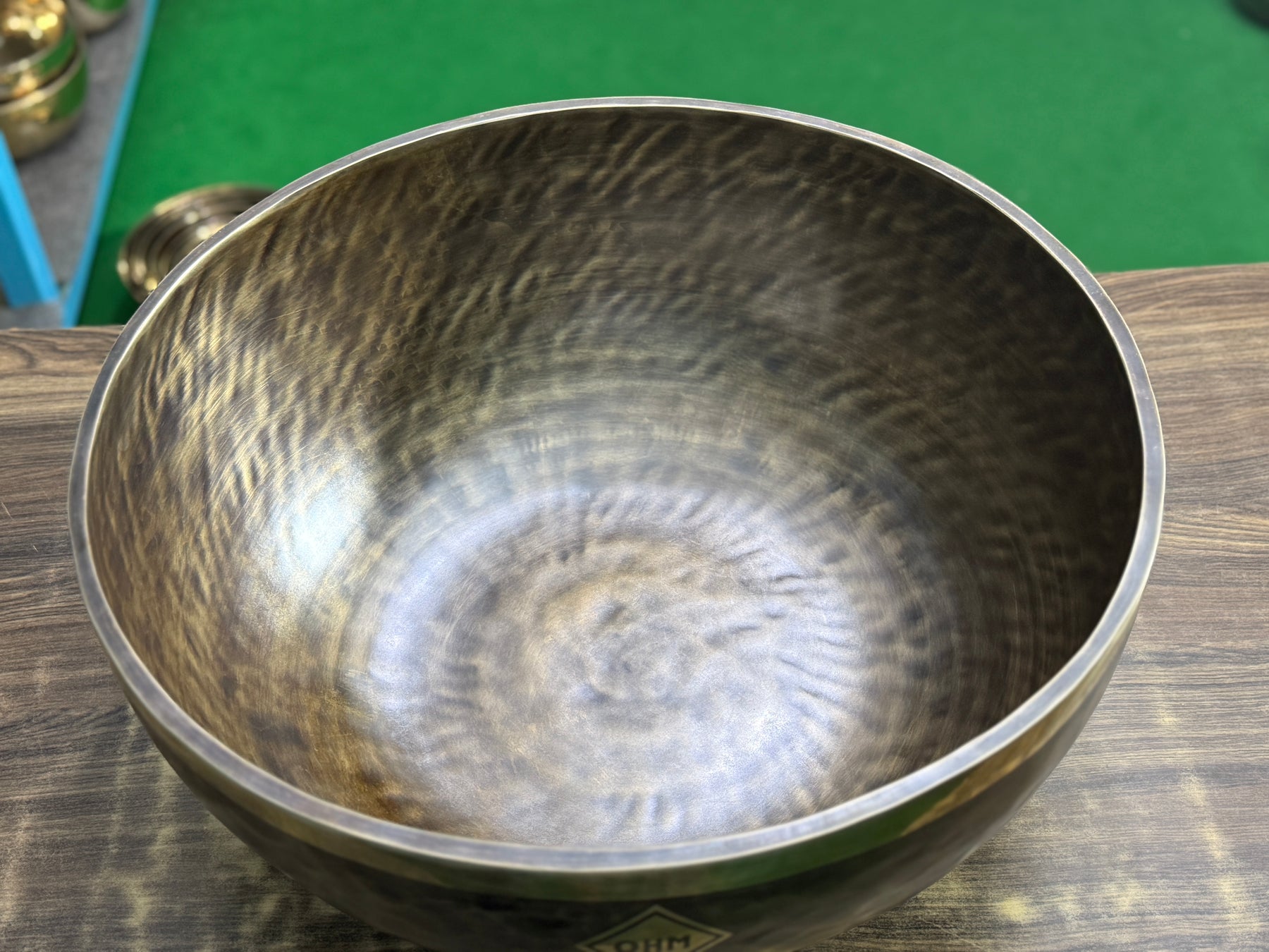 20 Inch Makers Mark Foot Bowl: Stand Inside Your Singing Bowl