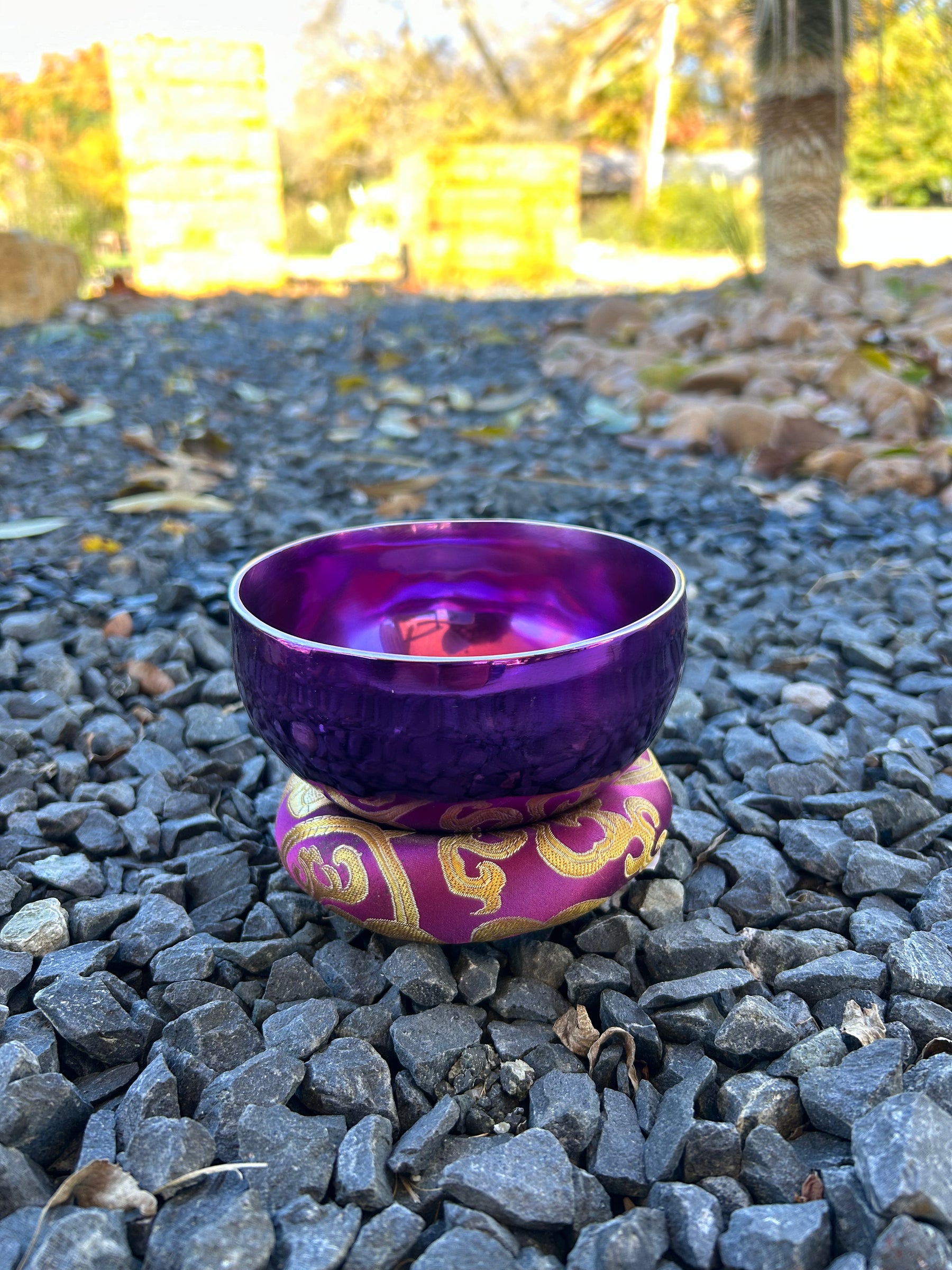 4.65 Inch 4th Octave B-Note Crown Chakra Bowl