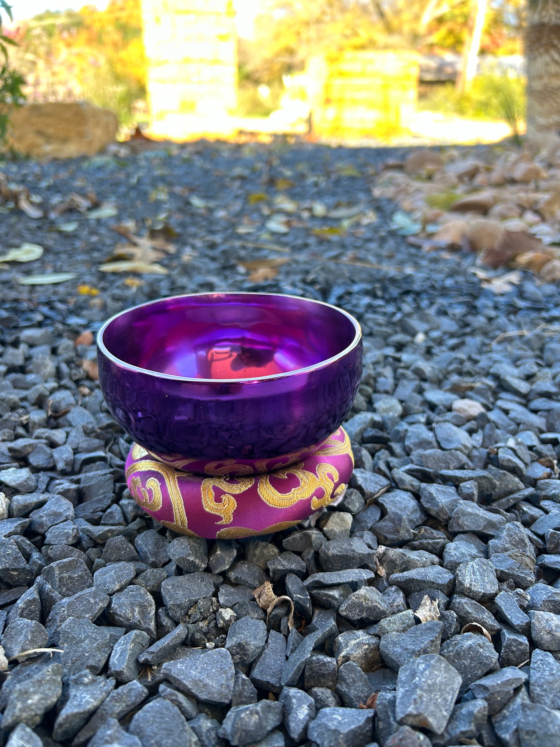 4.65 Inch 4th Octave B-Note Crown Chakra Bowl