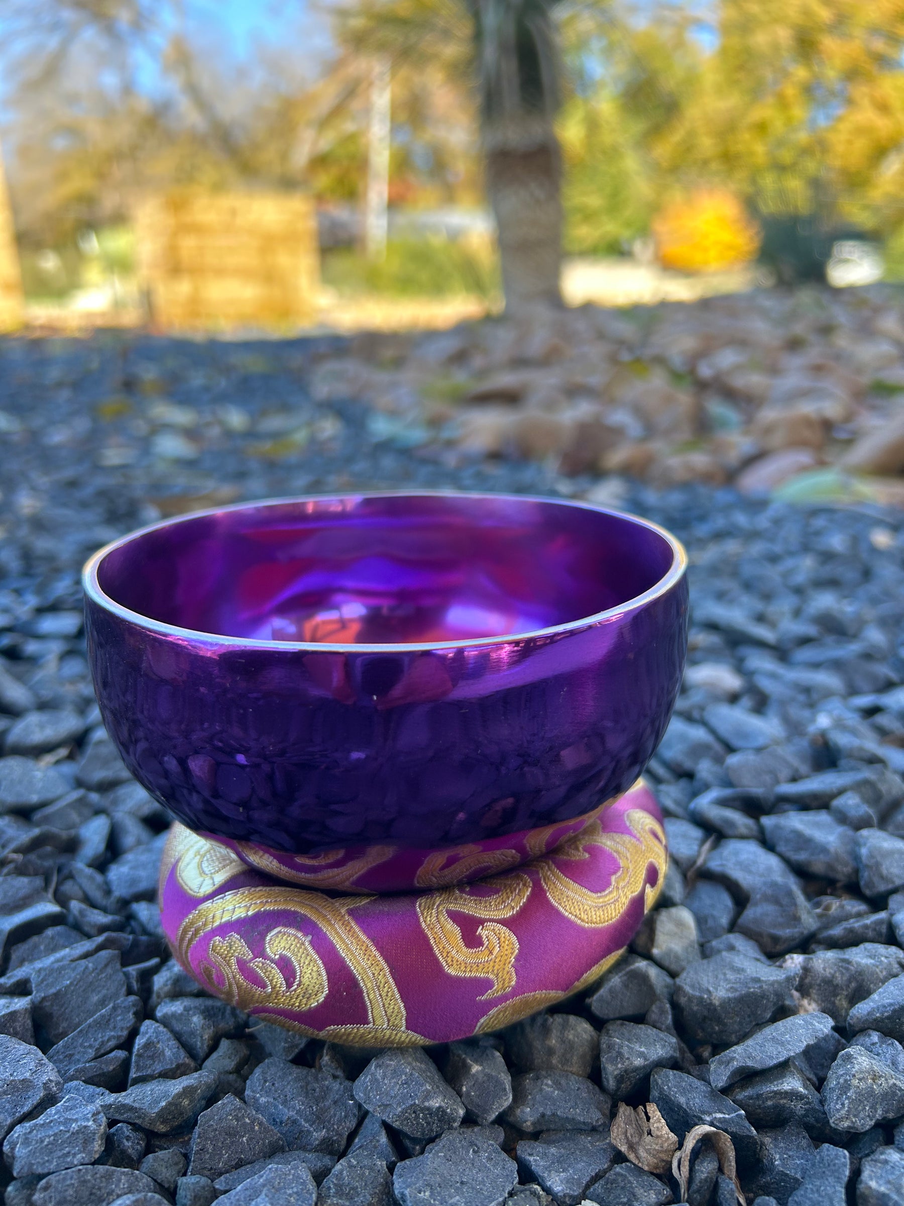 4.65 Inch 4th Octave B-Note Crown Chakra Bowl