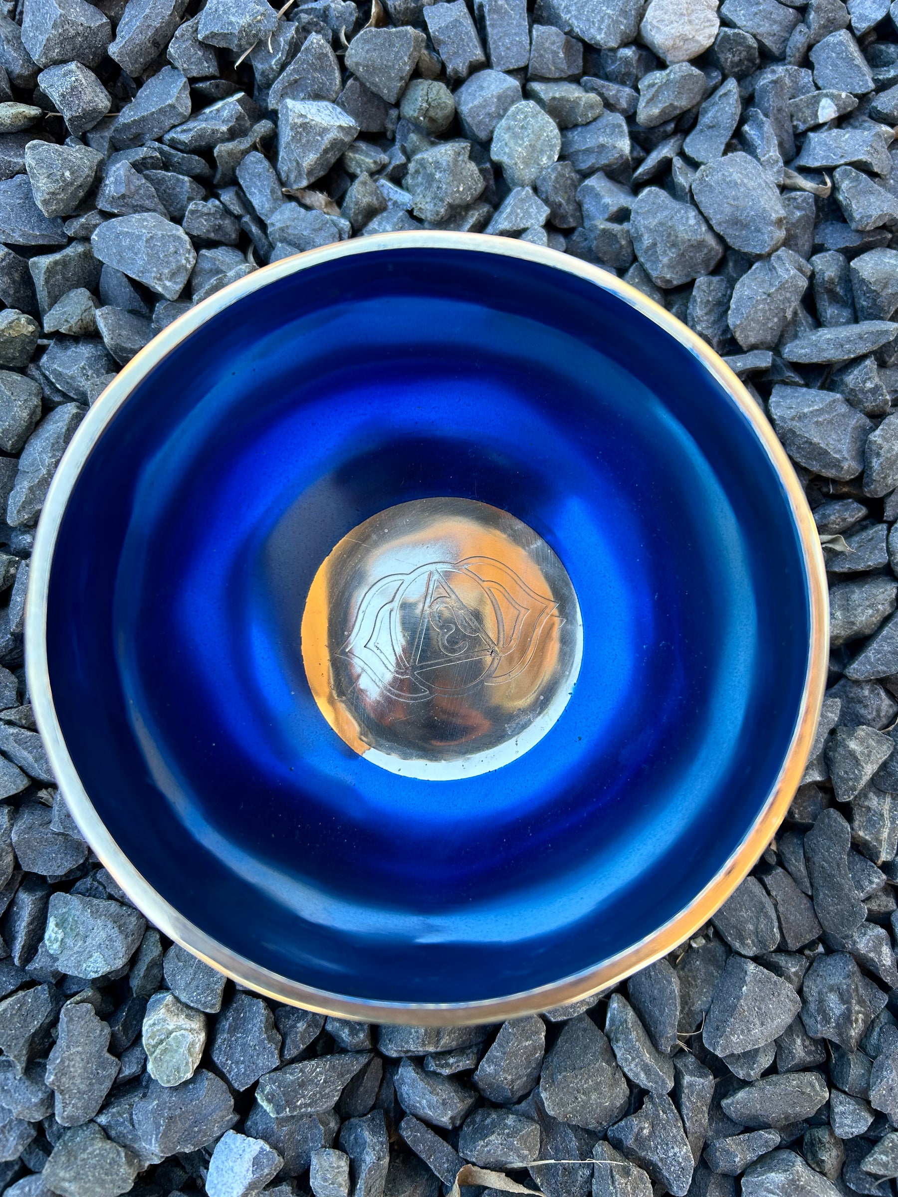 4.75 Inch 4th Octave A-Note Third Eye Chakra Bowl