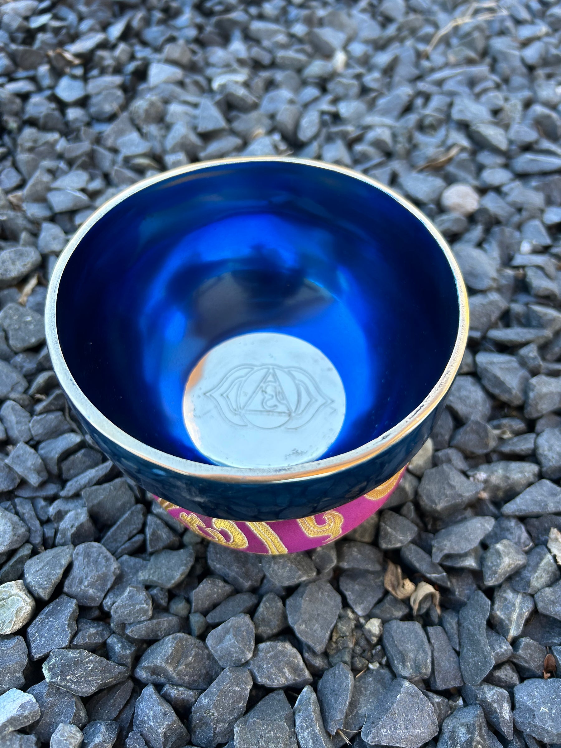 4.75 Inch 4th Octave A-Note Third Eye Chakra Bowl