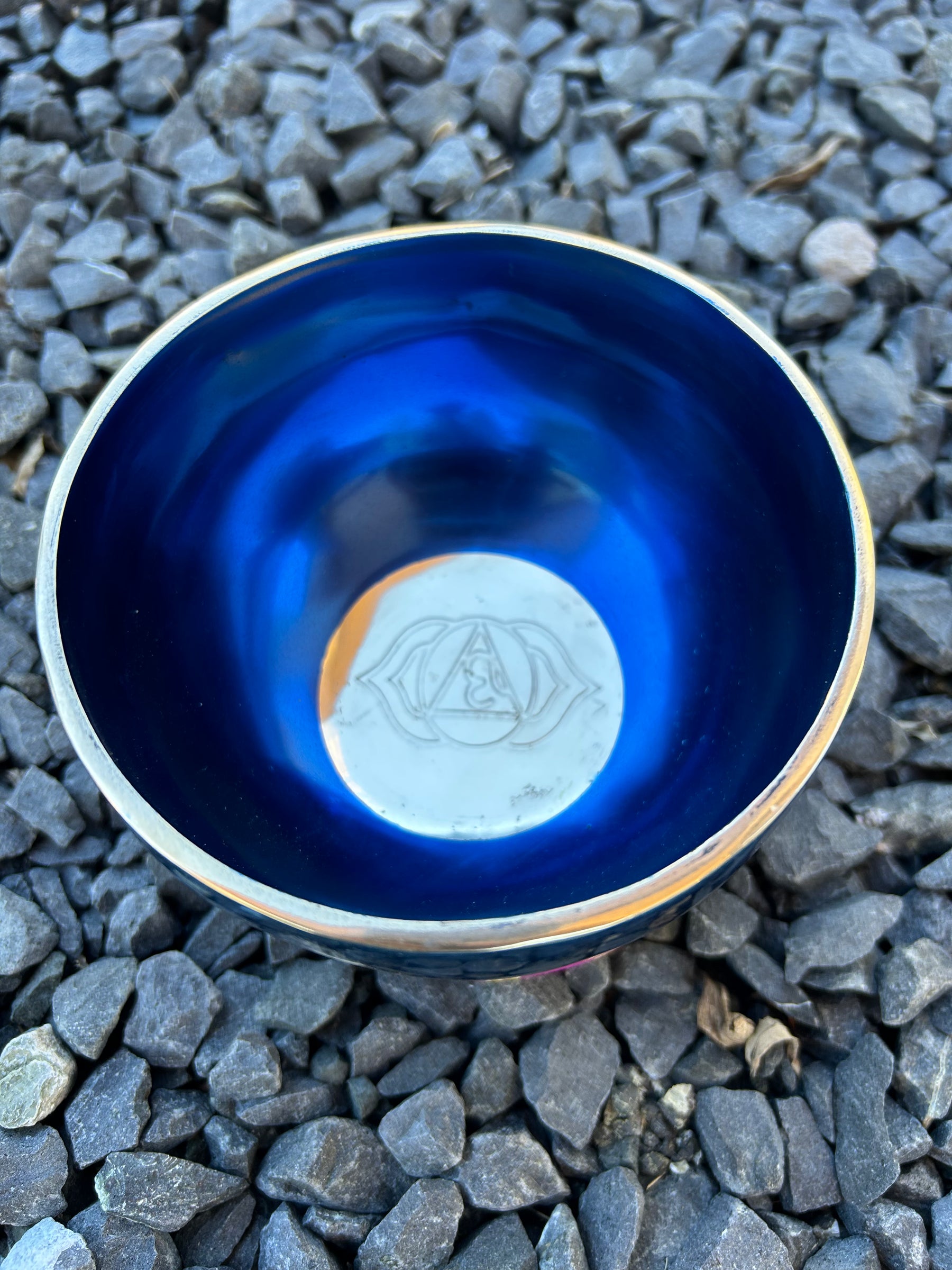 4.75 Inch 4th Octave A-Note Third Eye Chakra Bowl