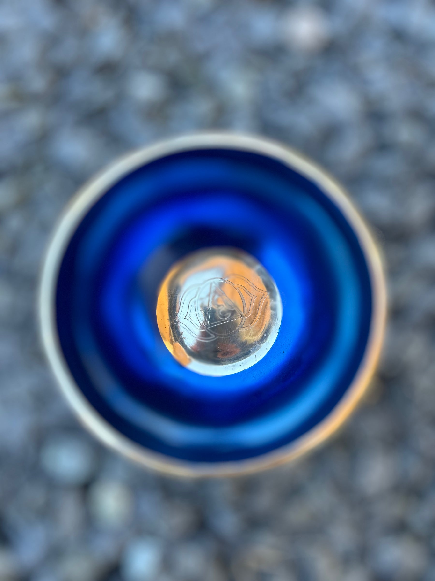 4.75 Inch 4th Octave A-Note Third Eye Chakra Bowl