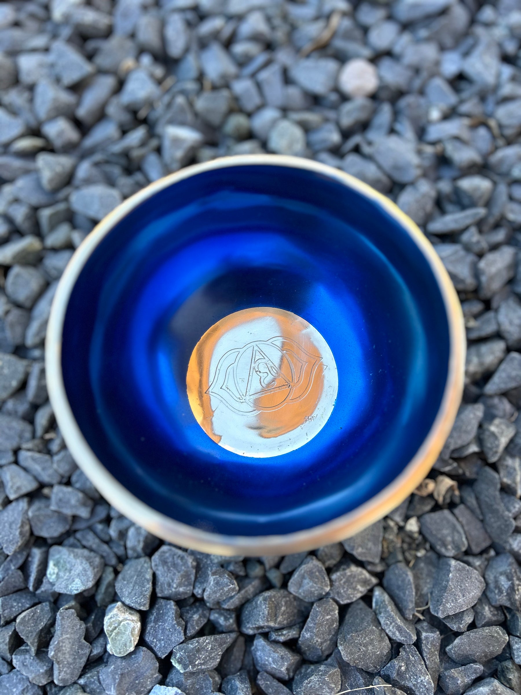4.75 Inch 4th Octave A-Note Third Eye Chakra Bowl