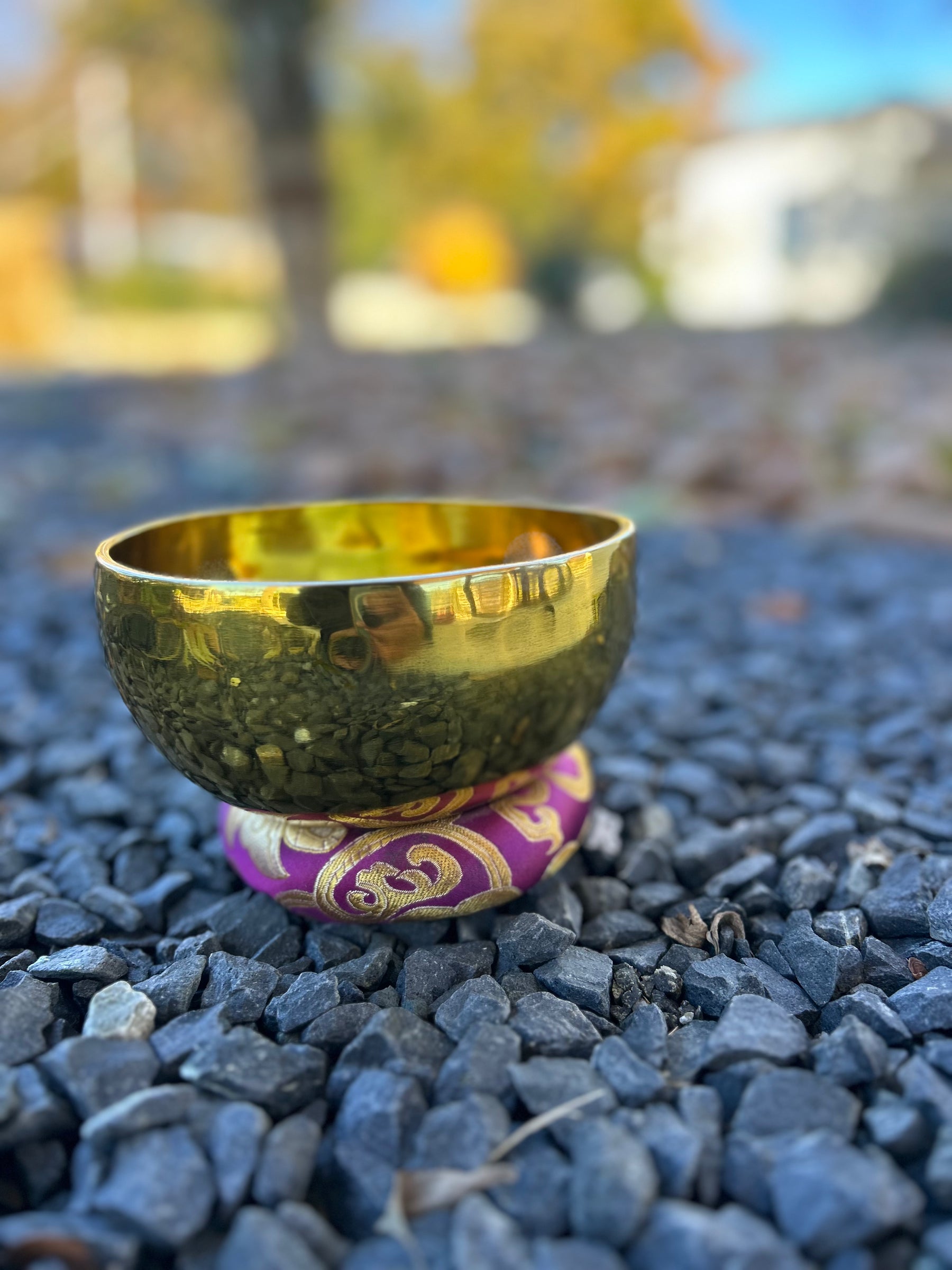 5.75 Inch 4th Octave E-Note Solar Plexus Chakra Bowl