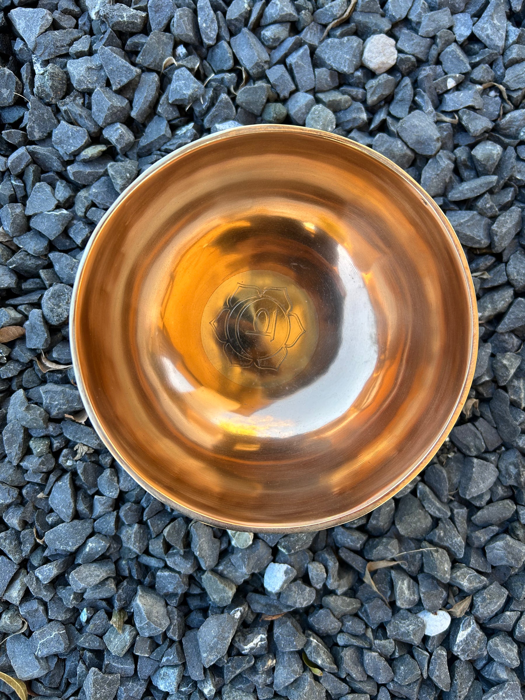 6.25 Inch 4th Octave D-Note Sacral Chakra Bowl