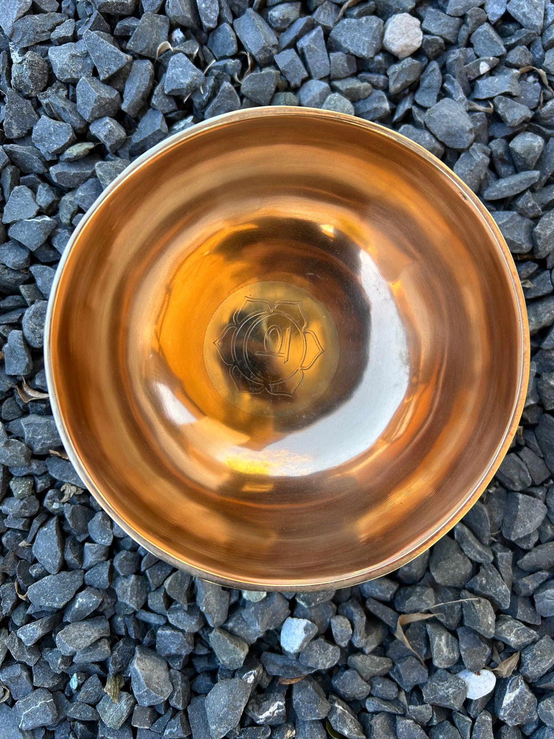 6.25 Inch 4th Octave D-Note Sacral Chakra Bowl