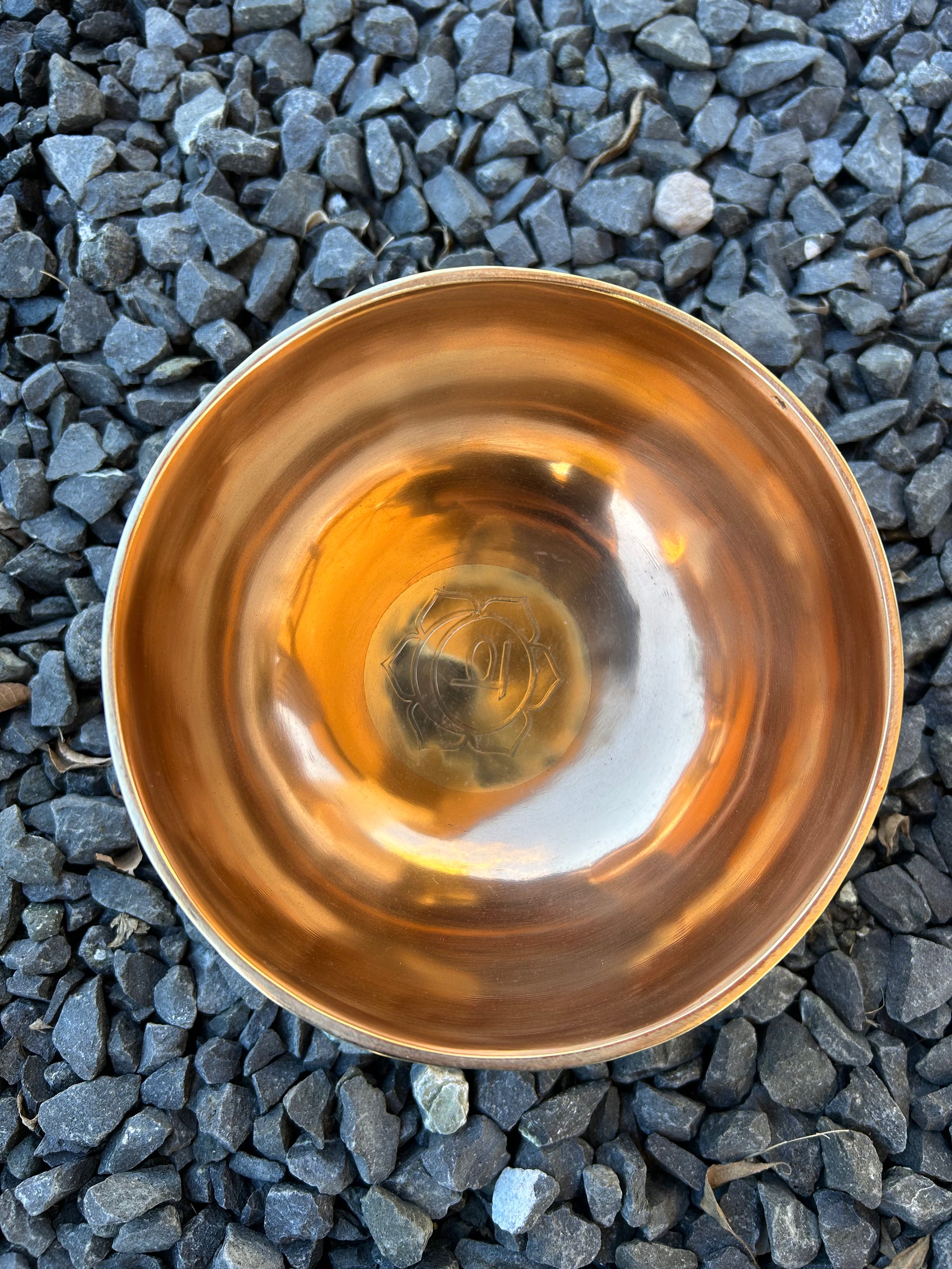 6.25 Inch 4th Octave D-Note Sacral Chakra Bowl