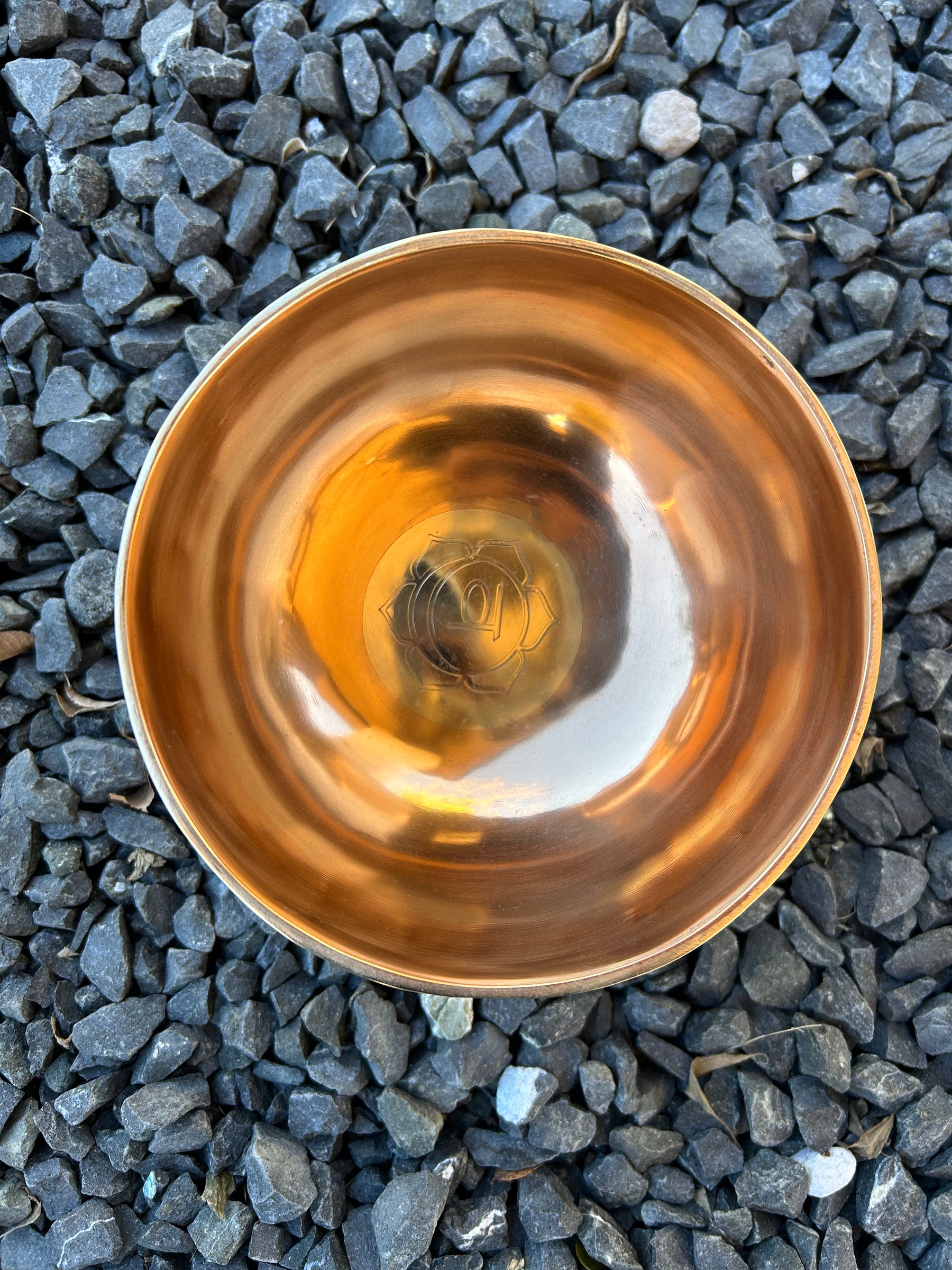 6.25 Inch 4th Octave D-Note Sacral Chakra Bowl