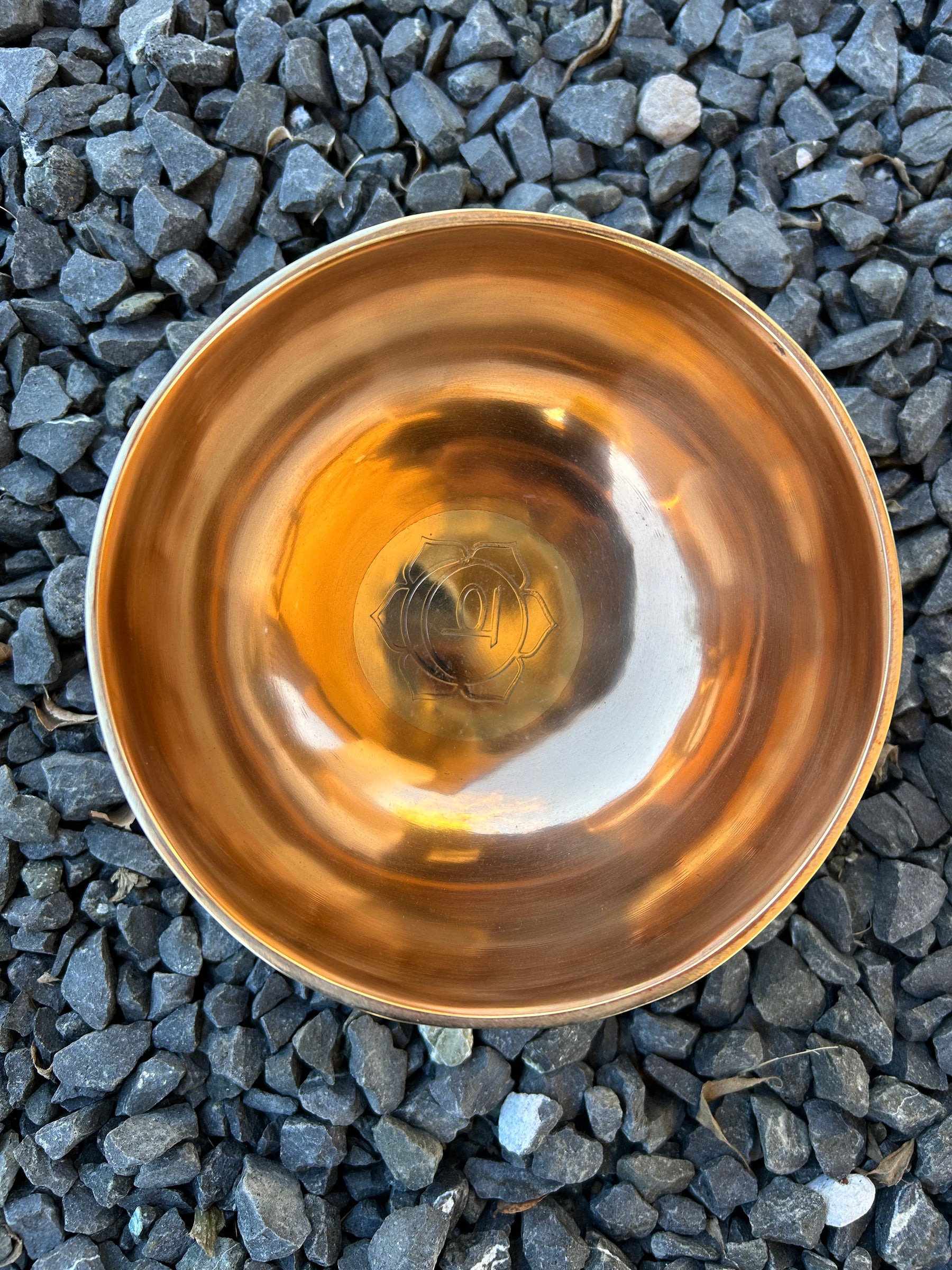 6.25 Inch 4th Octave D-Note Sacral Chakra Bowl