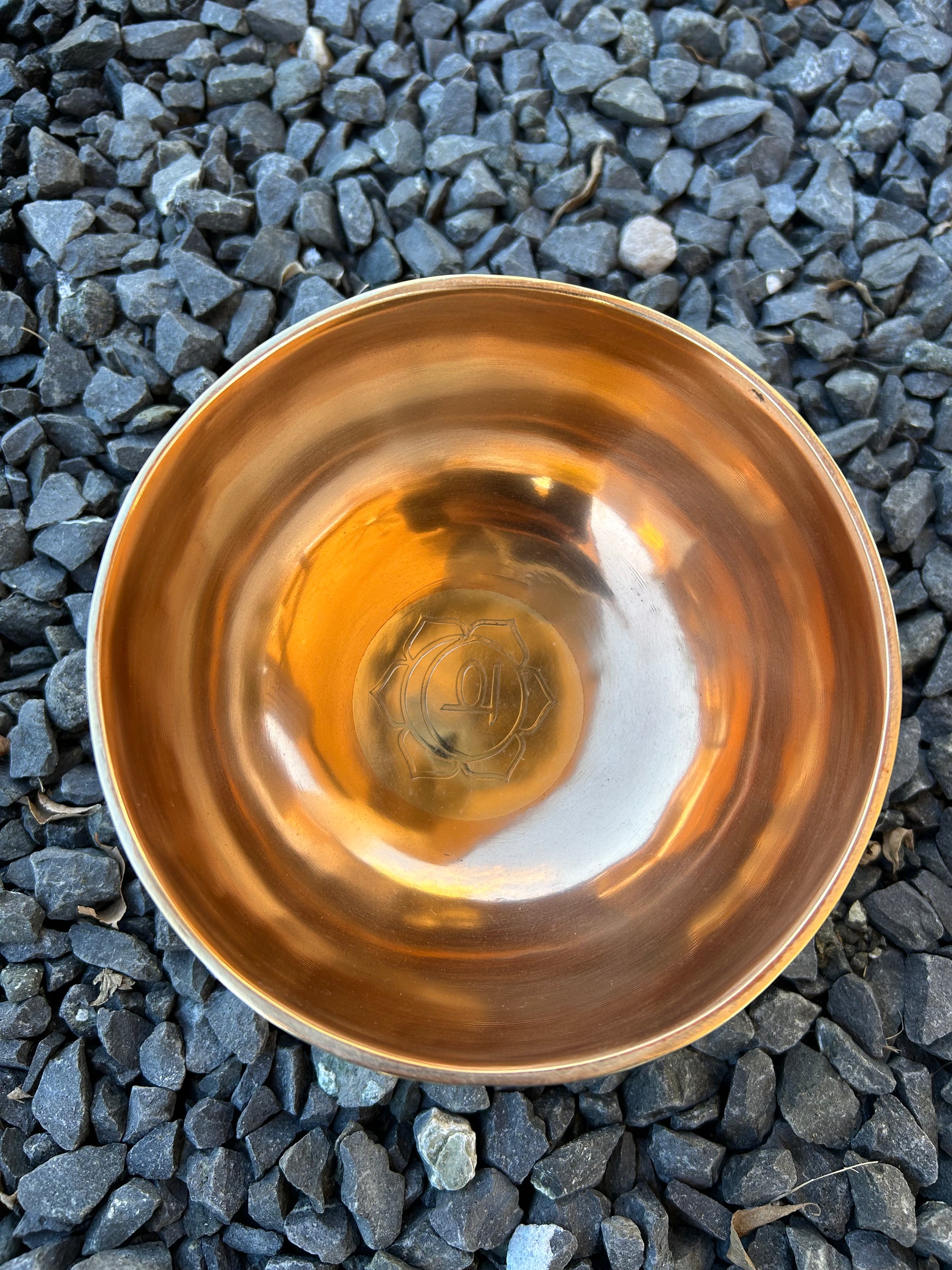 6.25 Inch 4th Octave D-Note Sacral Chakra Bowl