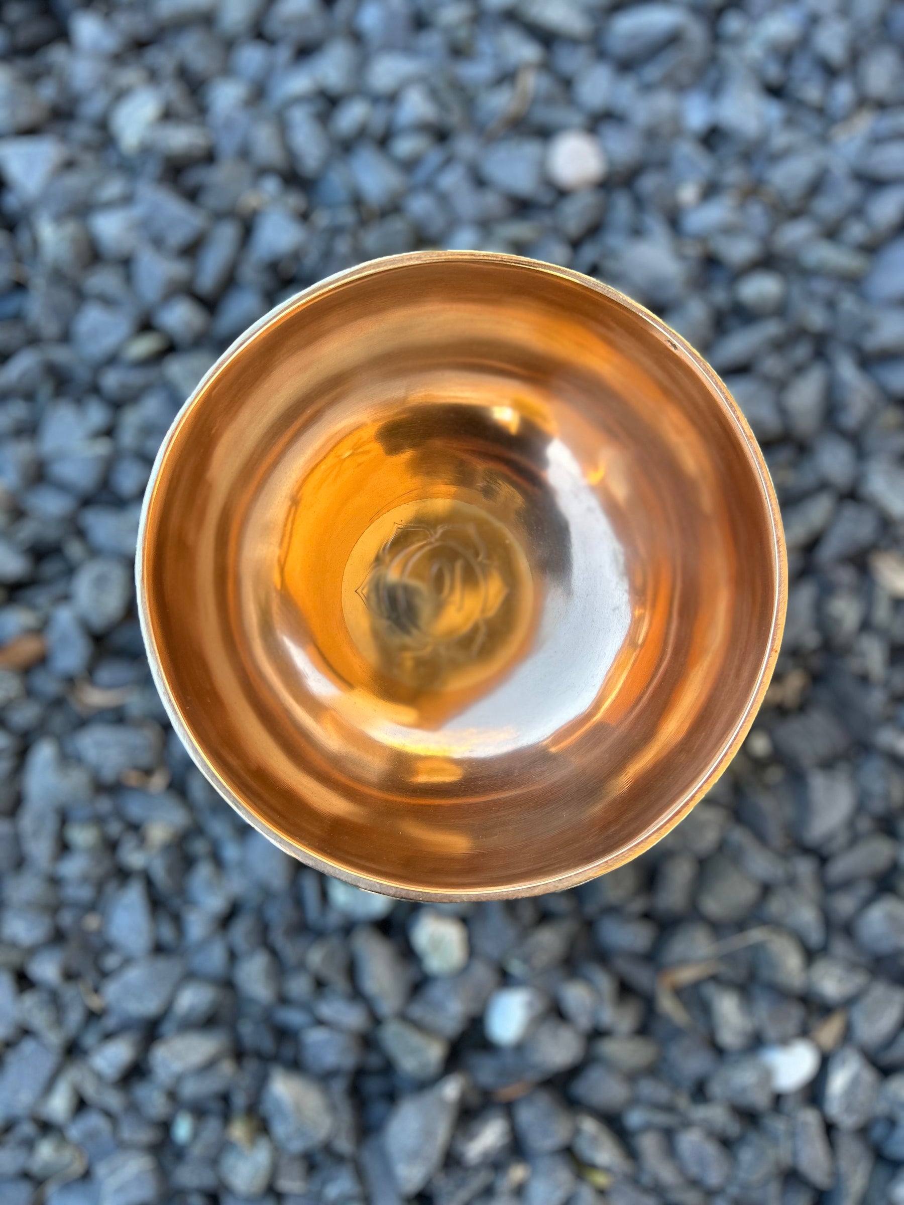 6.25 Inch 4th Octave D-Note Sacral Chakra Bowl