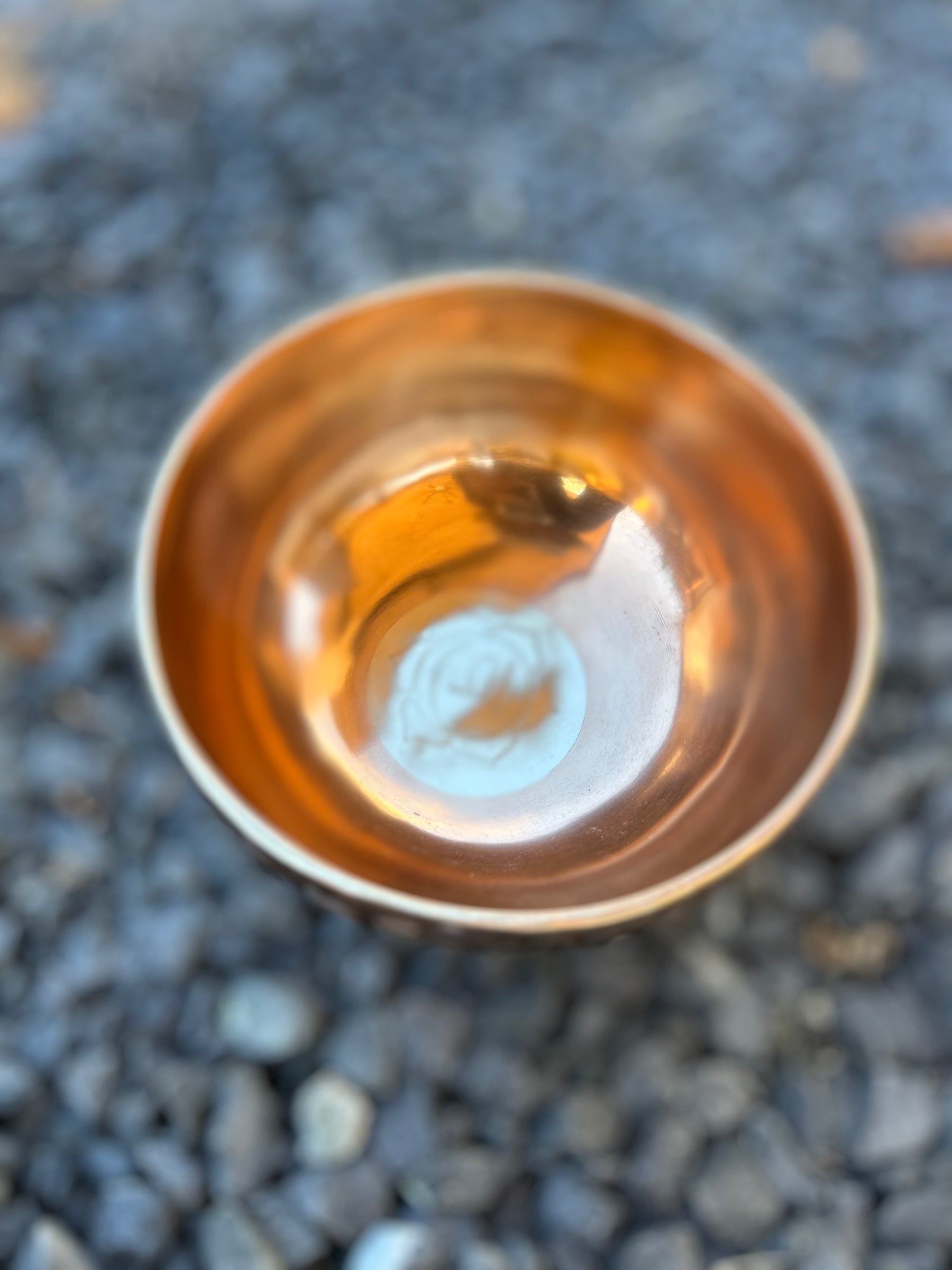 6.25 Inch 4th Octave D-Note Sacral Chakra Bowl