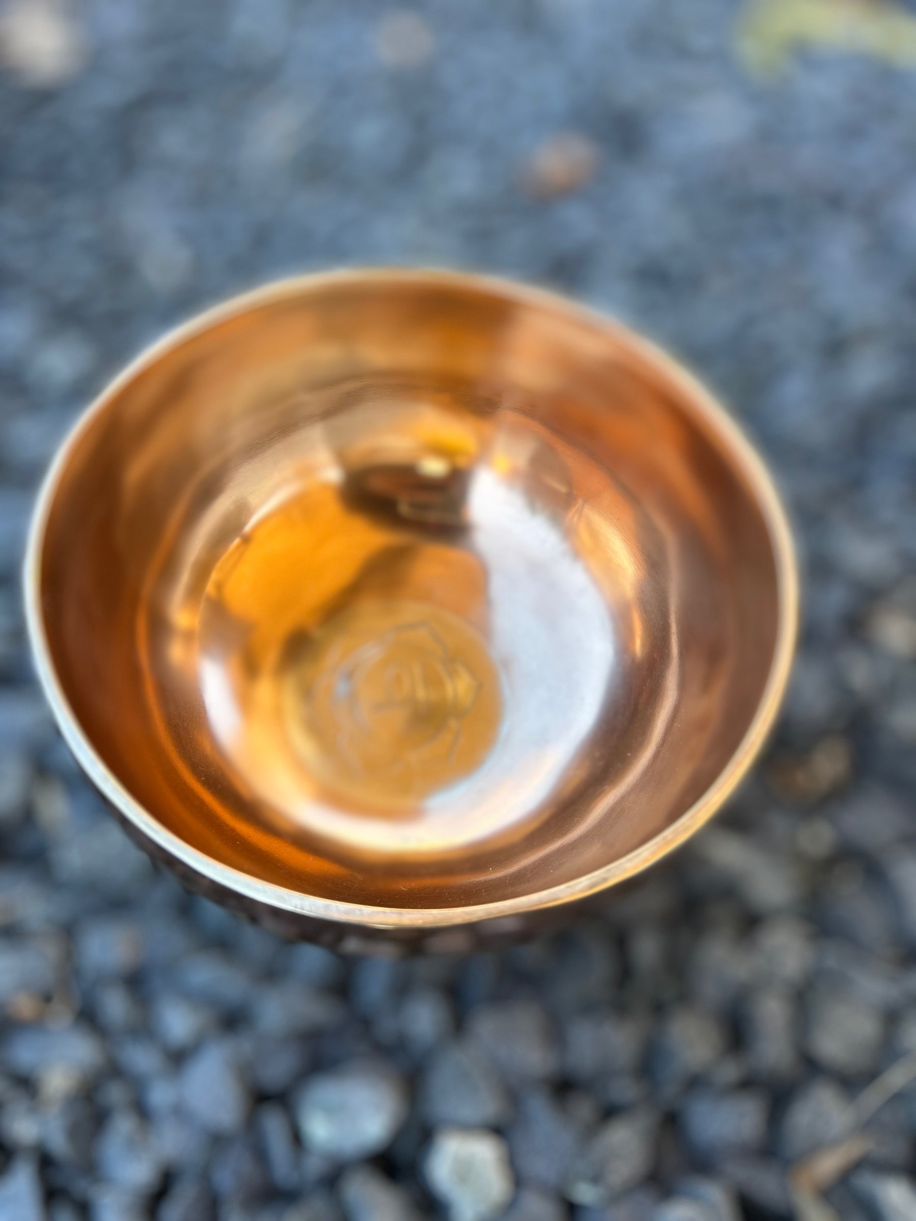 6.25 Inch 4th Octave D-Note Sacral Chakra Bowl