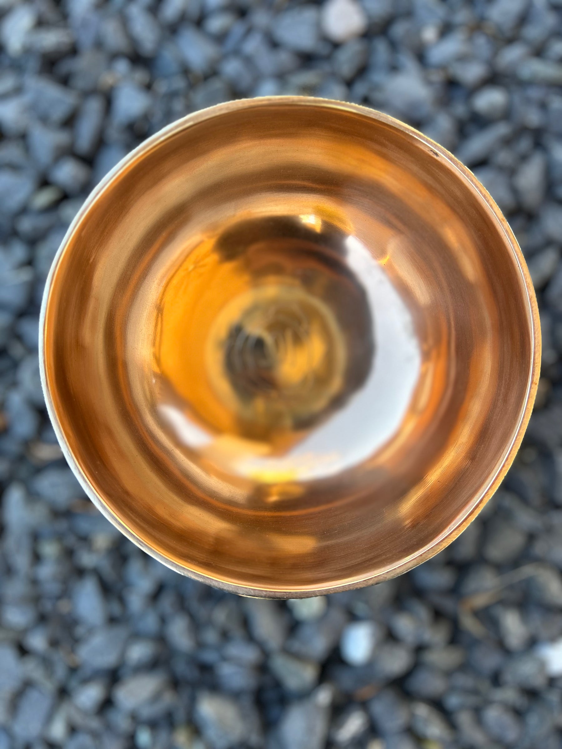 6.25 Inch 4th Octave D-Note Sacral Chakra Bowl