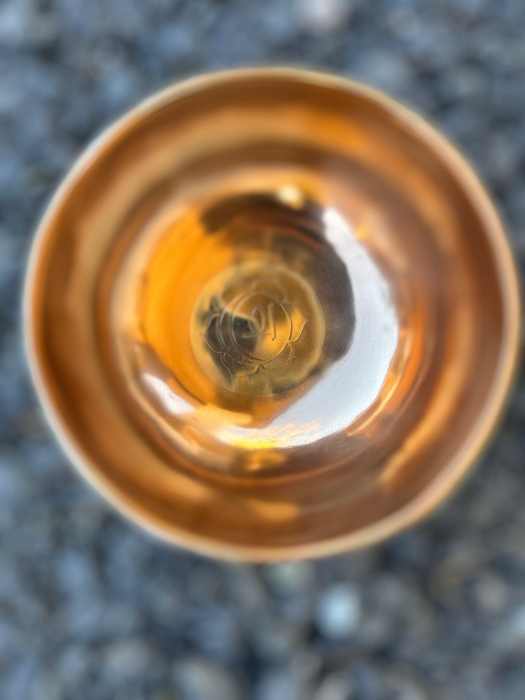 6.25 Inch 4th Octave D-Note Sacral Chakra Bowl