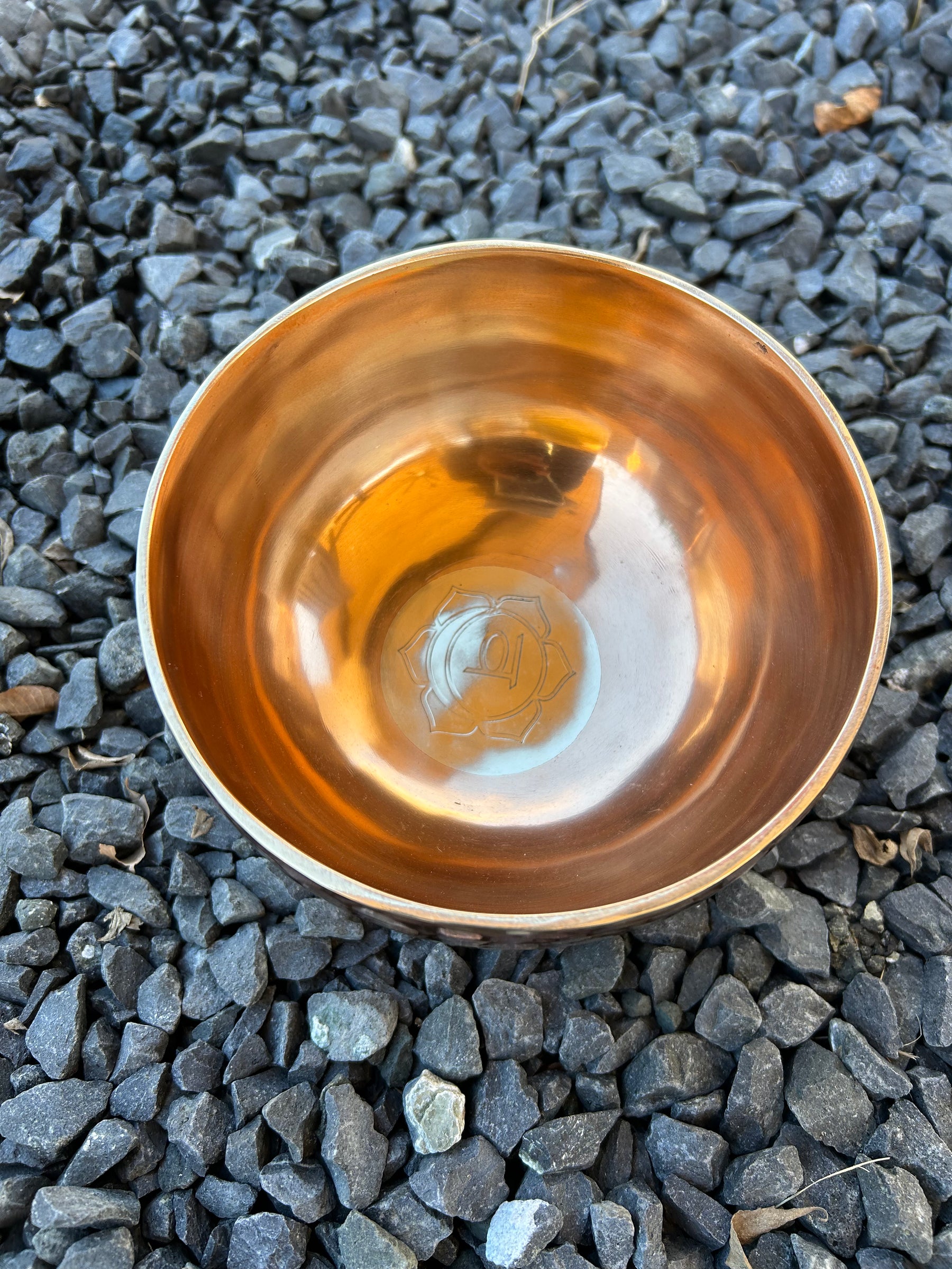 6.25 Inch 4th Octave D-Note Sacral Chakra Bowl