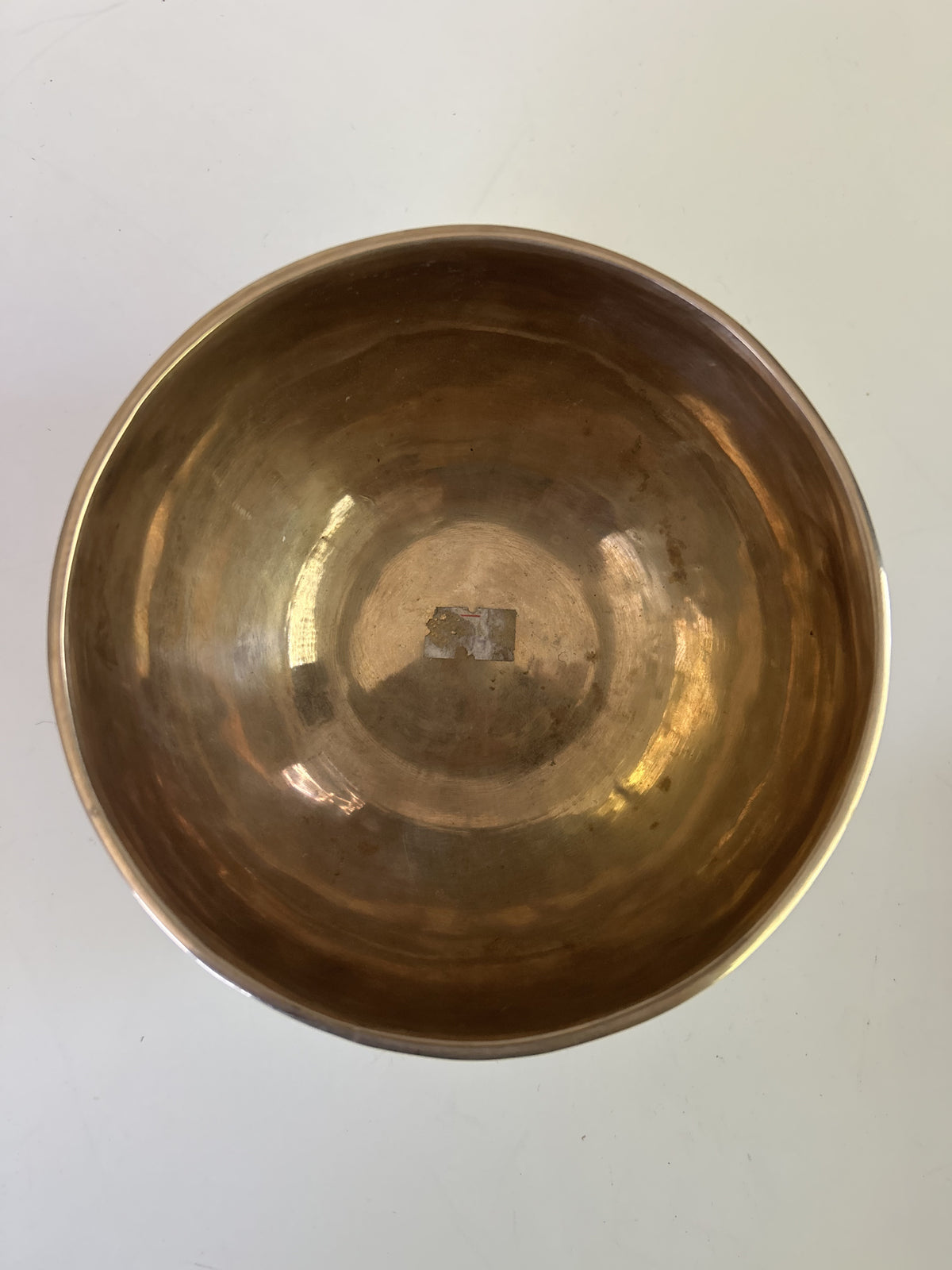 5.25 Inch Bronze A Flat 4 One Of A Kind Singing Bowl CUSTOM-0010