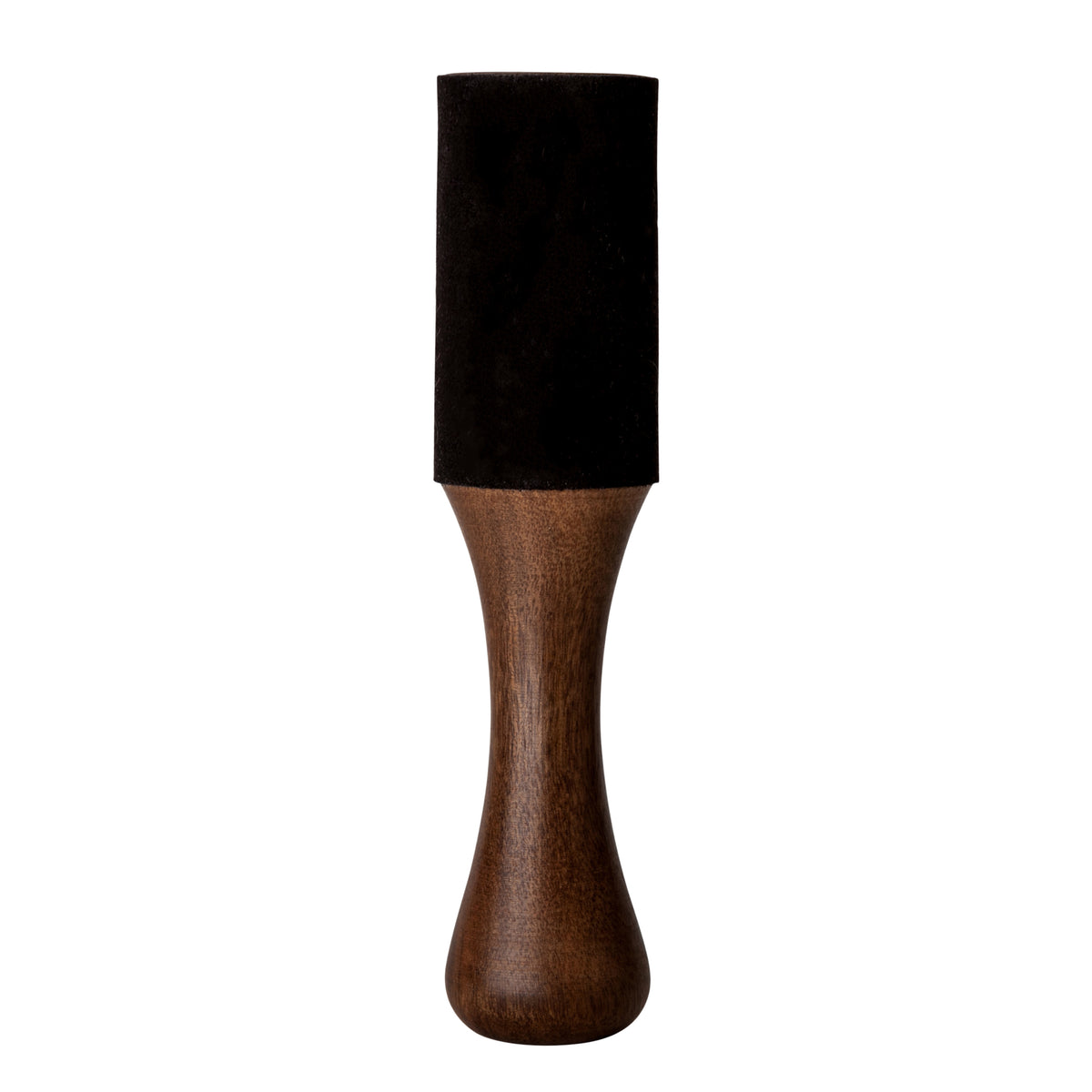 Larger Black Leather Striker for Singing Bowls - Aprx 2" Diameter