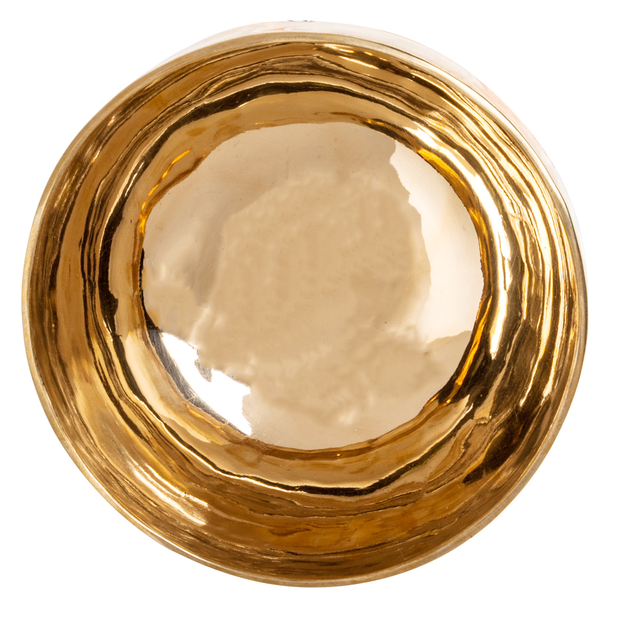 The Sunset Bowl: 6 inch | Polished Bronze Singing Bowl From Nepal