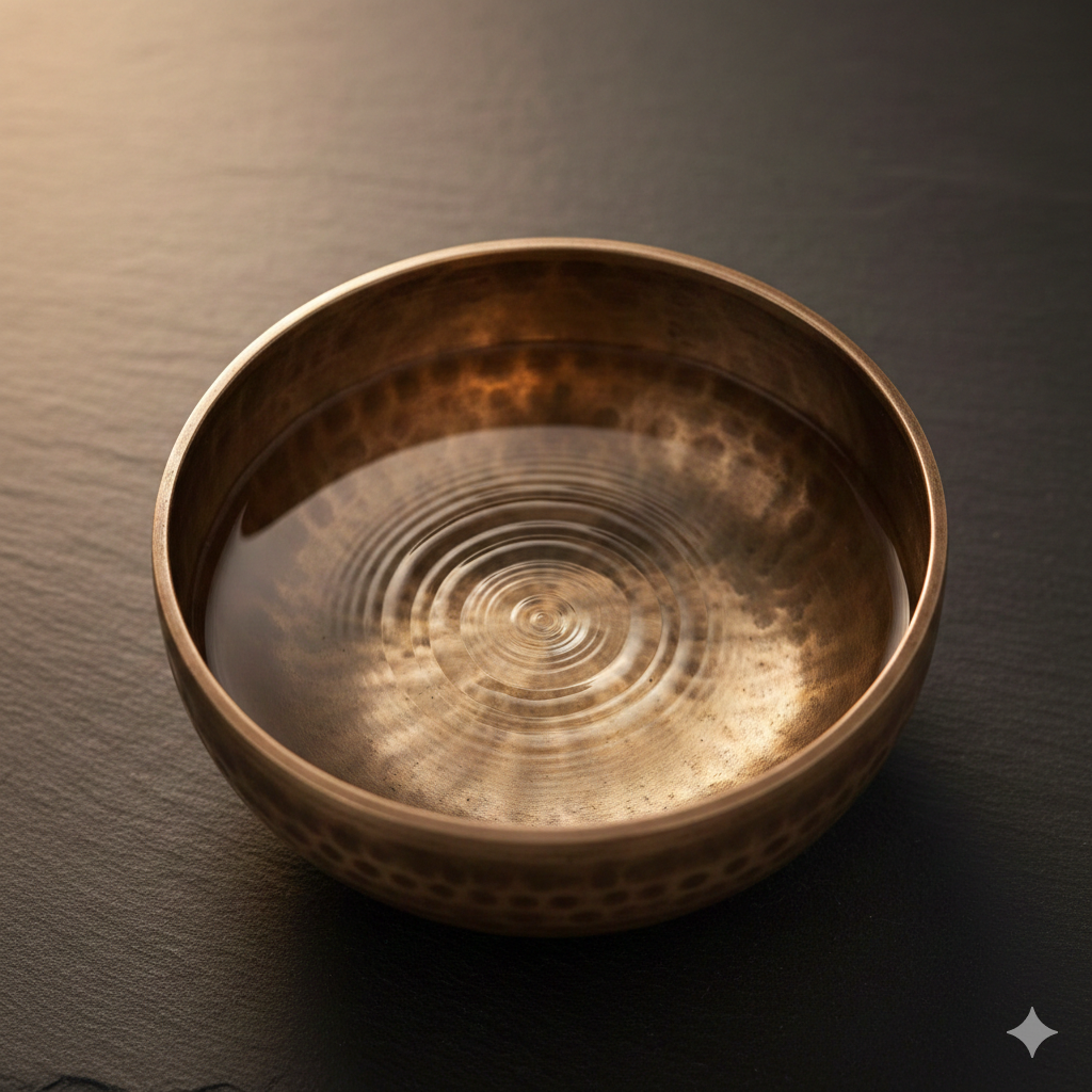 How a Singing Bowl Produces Sound: The Complete Physics of Therapeutic Vibration