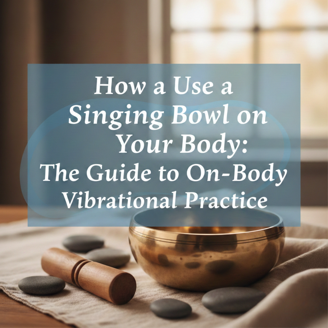 How to Use a Singing Bowl on Your Body: The Guide to On-Body Vibrational Practice