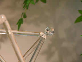 10" Clear Quartz Crystal Merkaba Sound Star