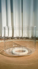 Titan 18 Inch Unground Crystal Bowl #9: A# Third Octave 432 (+6 cents)