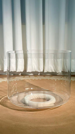 Titan 18 Inch Unground Crystal Bowl #13: G Second Octave 432 (+35 cents)