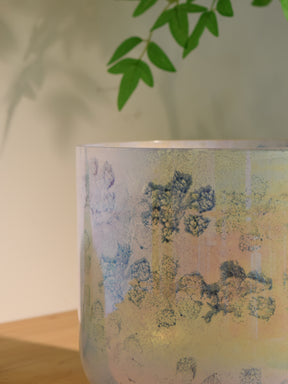 Titan 10 Inch Unground Crystal Bowl #17: A Third Octave 432 (+17 cents)