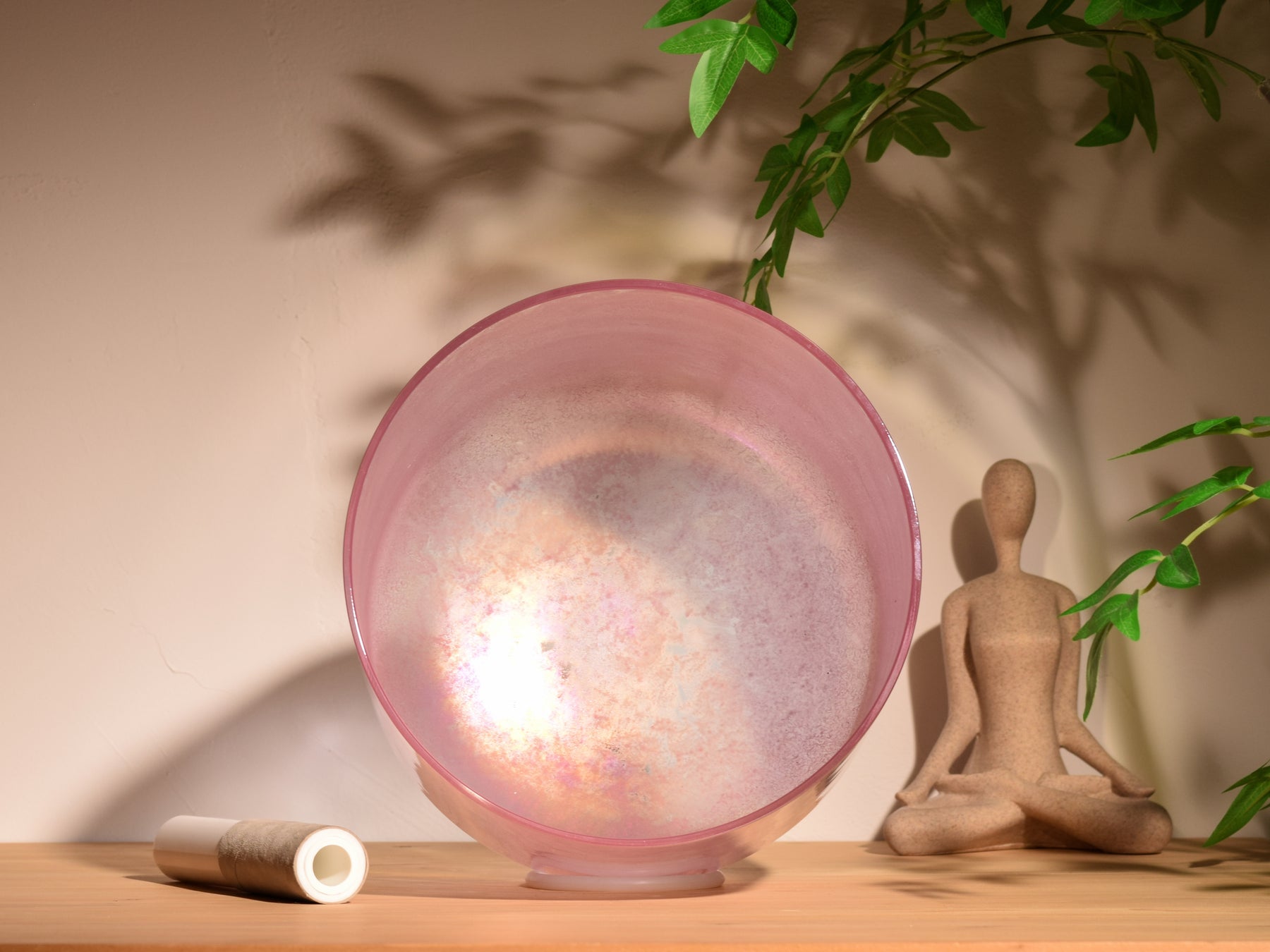 Titan 10 Inch Unground Crystal Bowl #19: B Third Octave 432 (-35 cents)
