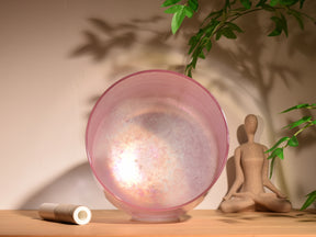 Titan 10 Inch Unground Crystal Bowl #19: B Third Octave 432 (-35 cents)
