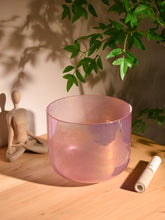 Titan 10 Inch Unground Crystal Bowl #19: B Third Octave 432 (-35 cents)