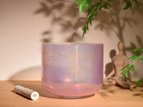 Titan 10 Inch Unground Crystal Bowl #19: B Third Octave 432 (-35 cents)