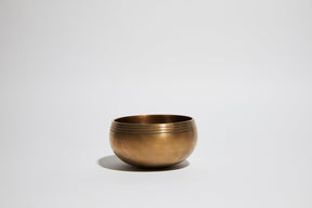 Sunny:  3.5 Inch Bronze Singing Bowl Made Just For Kids Mindfulness Special Design Cushion