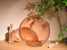 Titan 12 Inch Unground Crystal Bowl #20: D# Third Octave 432
