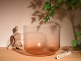 Titan 12 Inch Unground Crystal Bowl #20: D# Third Octave 432