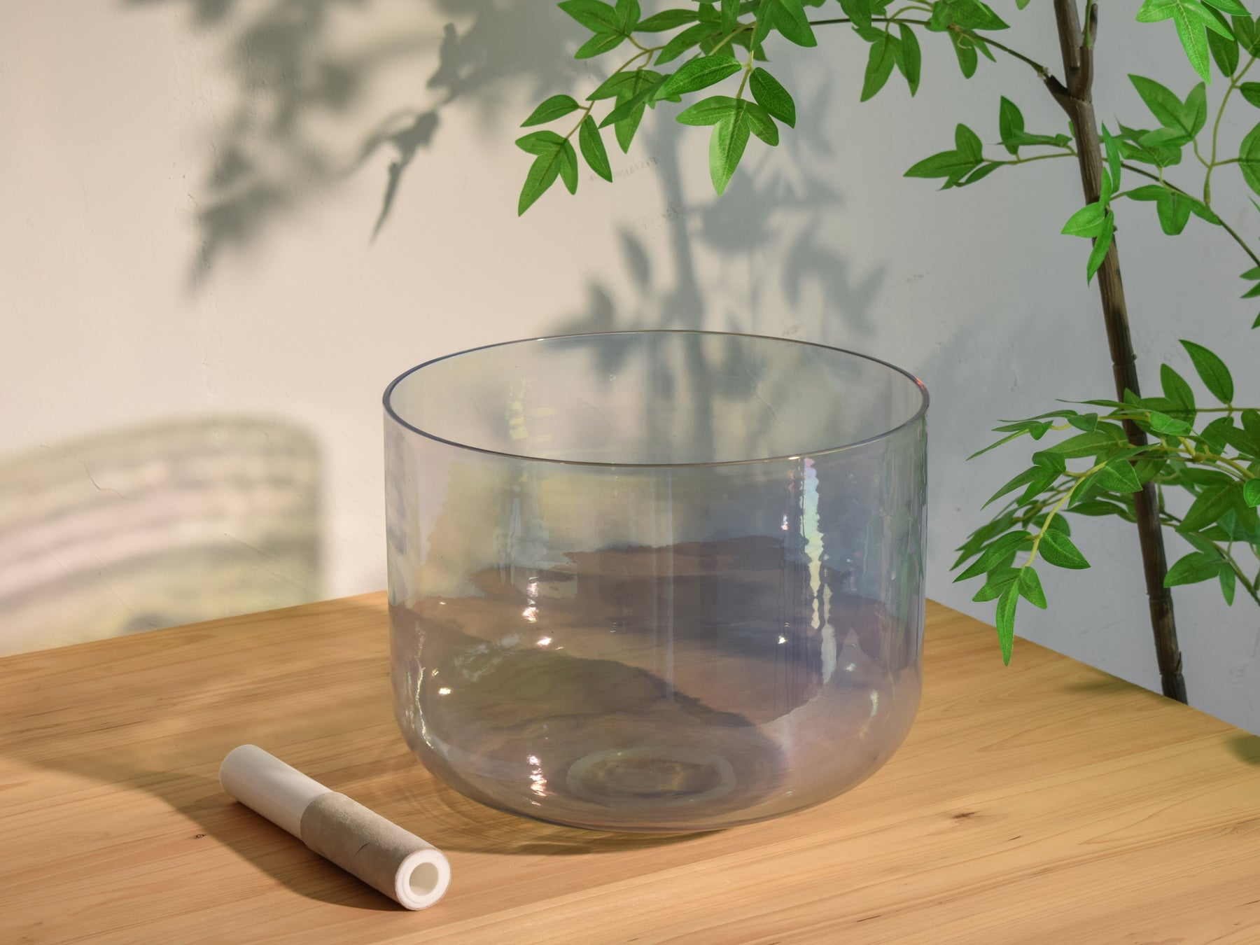 Titan 12 Inch Unground Crystal Bowl #10: F Third Octave 432