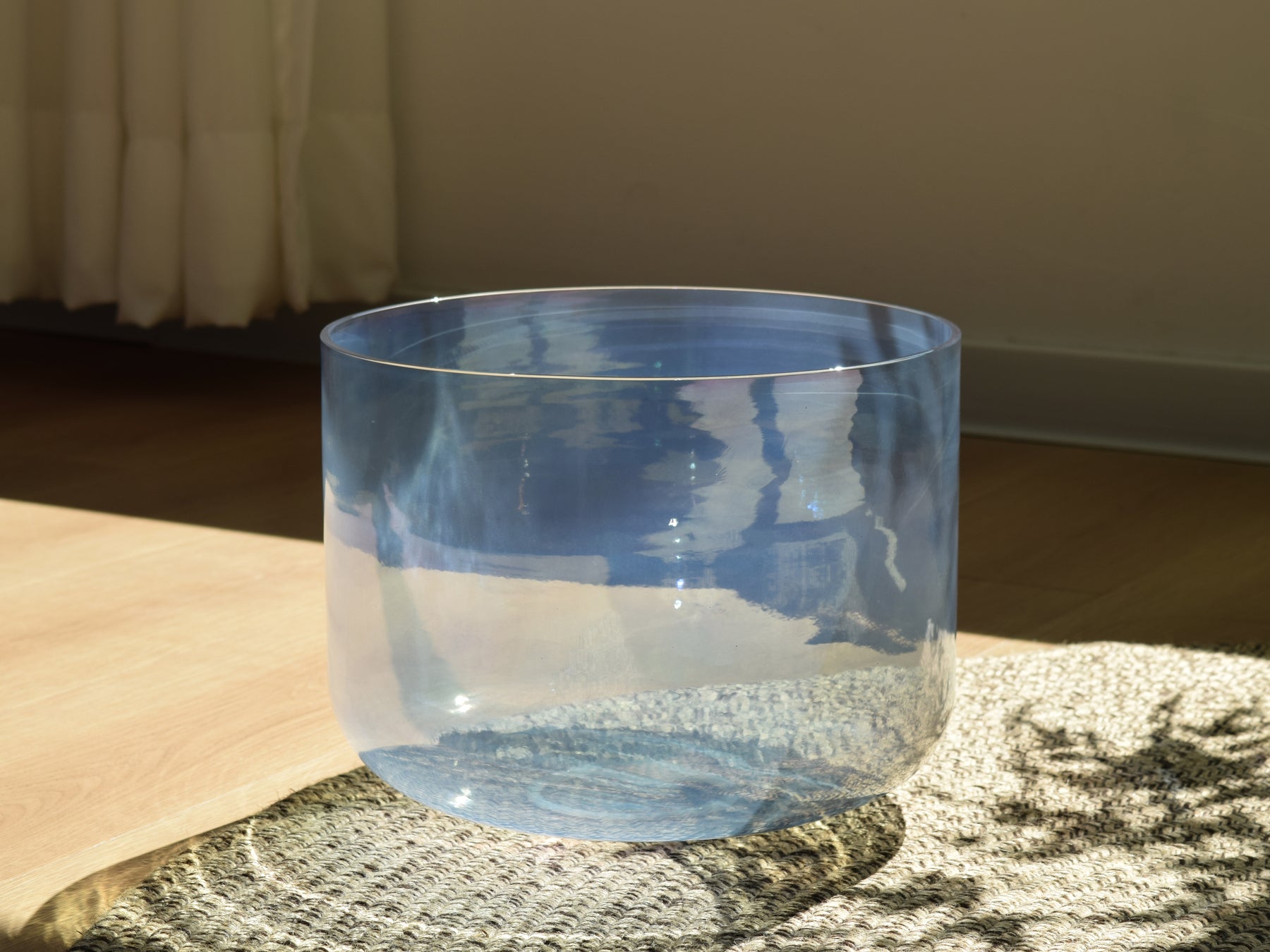 Titan 12 Inch Unground Crystal Bowl #10: F Third Octave 432