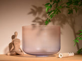 Titan 12 Inch Unground Crystal Bowl #21: D# Third Octave 432 (-41 cents)