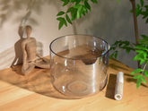 Titan 10 Inch Unground Crystal Bowl #23: A Third Octave 432