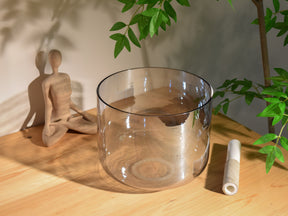 Titan 10 Inch Unground Crystal Bowl #23: A Third Octave 432
