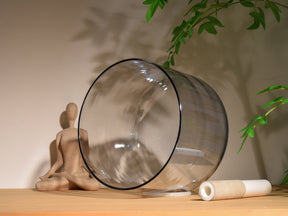 Titan 10 Inch Unground Crystal Bowl #23: A Third Octave 432