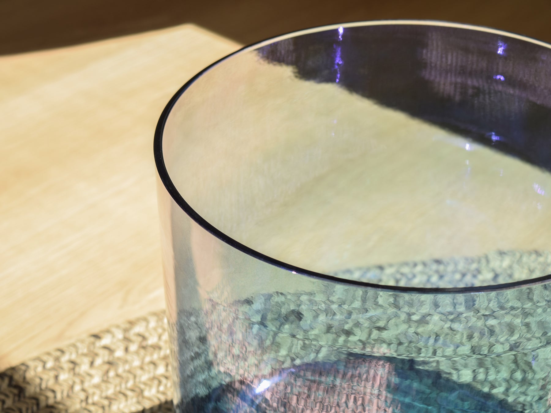 Titan 10 Inch Unground Crystal Bowl #12: G# Third Octave 432 (27 cents)