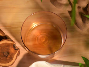 Prism Series A4 5.5" Smoke Optically Clear Fused Quartz Singing Bowl