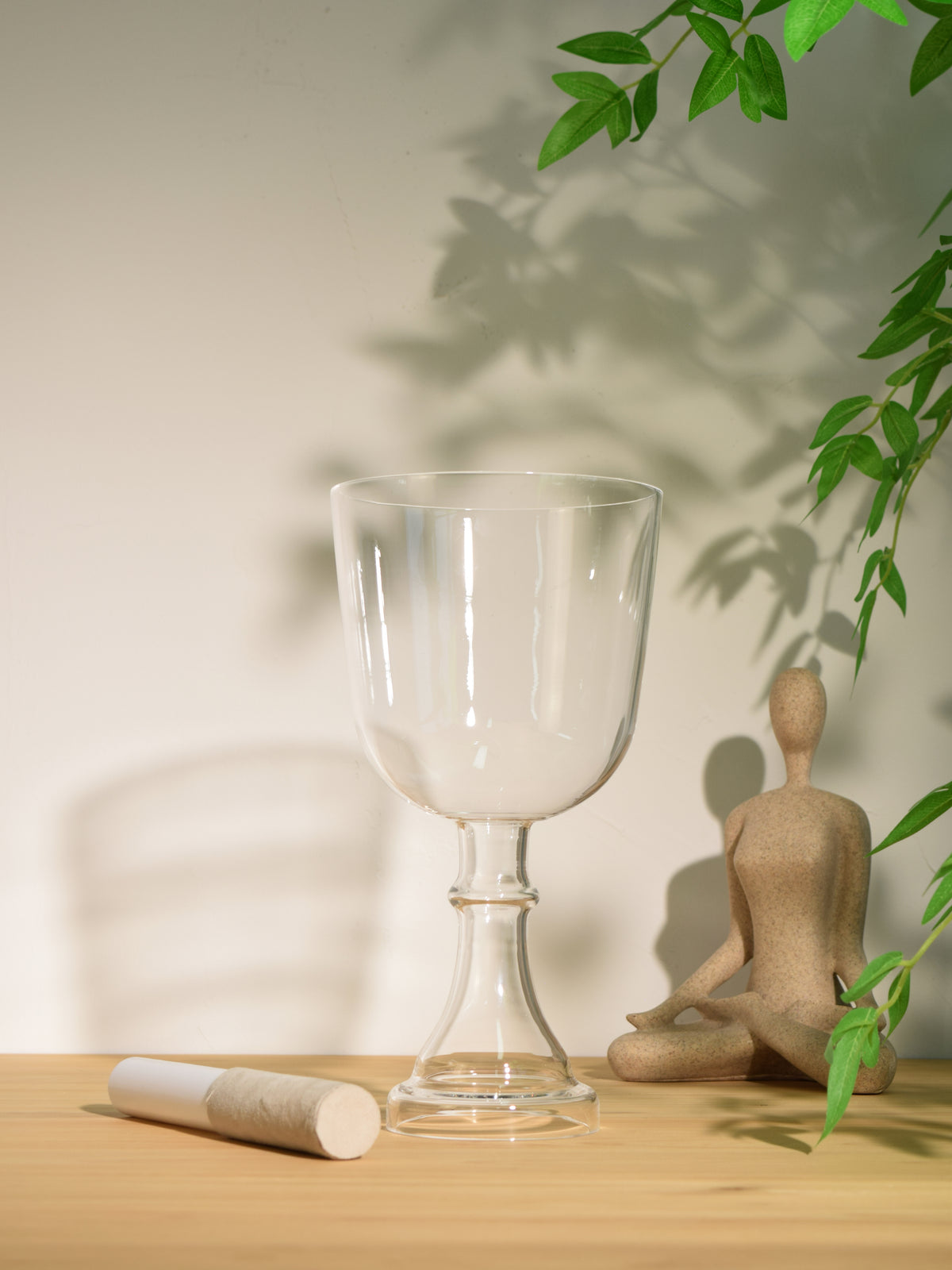 5.5" C5 Crystal Chalice Root Practitioners Singing Bowl