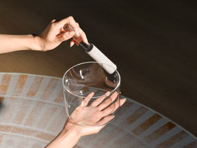 Prism Series G#4 5.75" Fused Quartz Crystal Singing Bowl