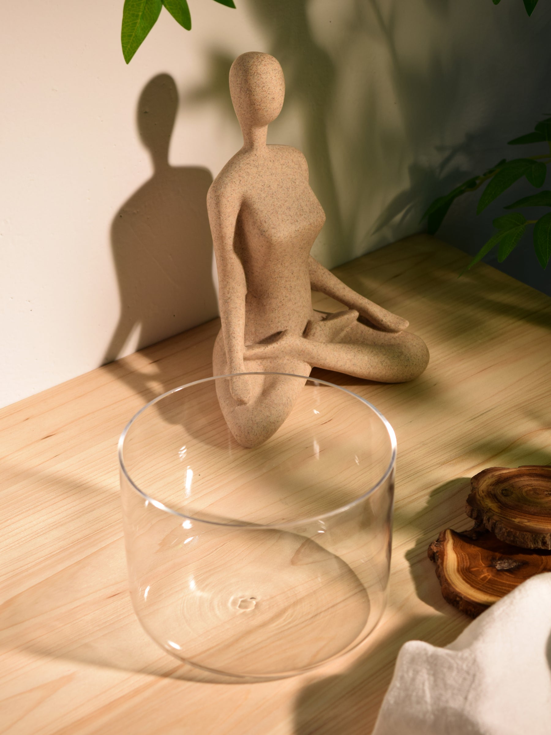 Prism Series G#4 5.75" Fused Quartz Crystal Singing Bowl