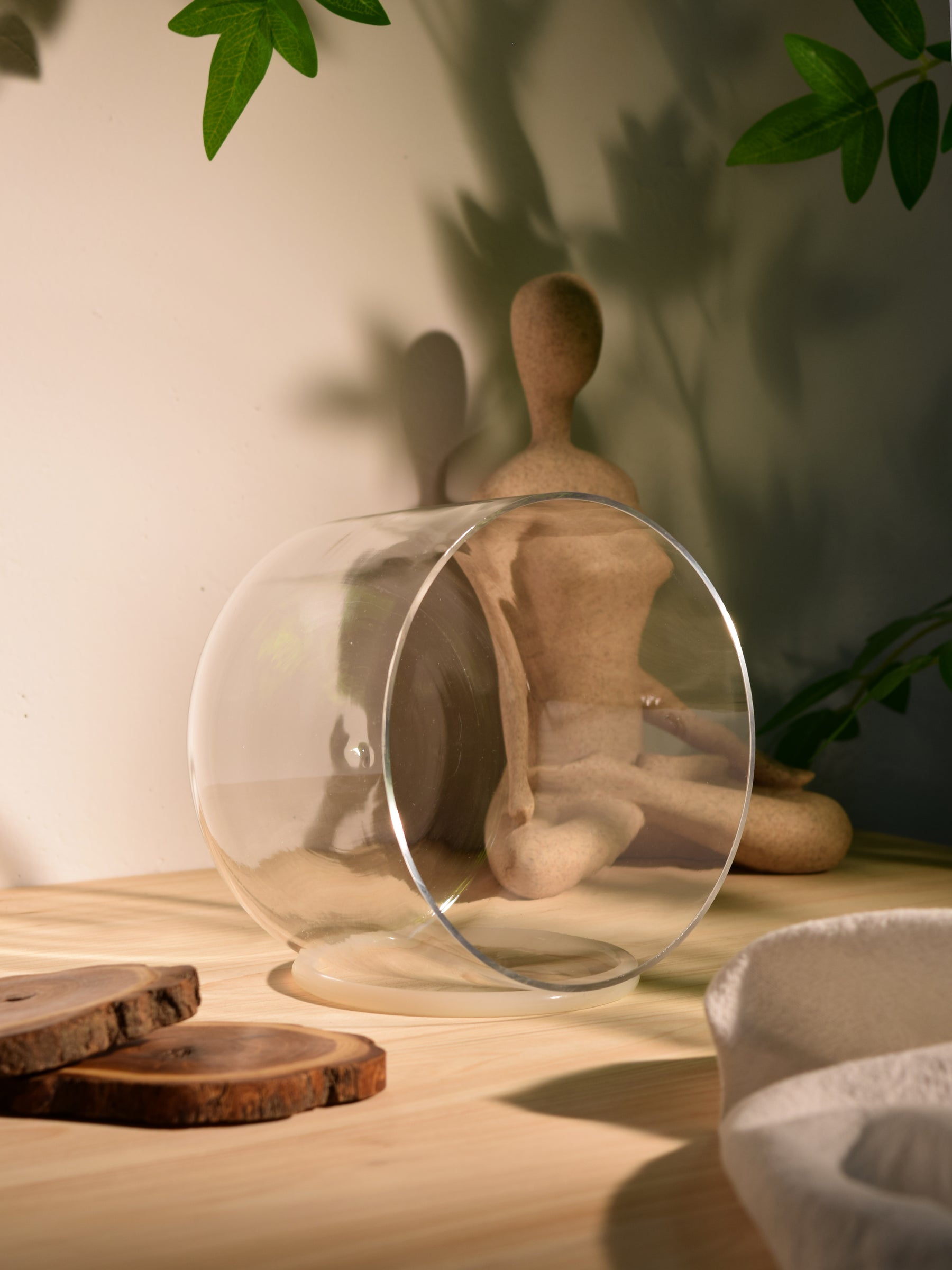 Prism Series G#4 5.75" Fused Quartz Crystal Singing Bowl